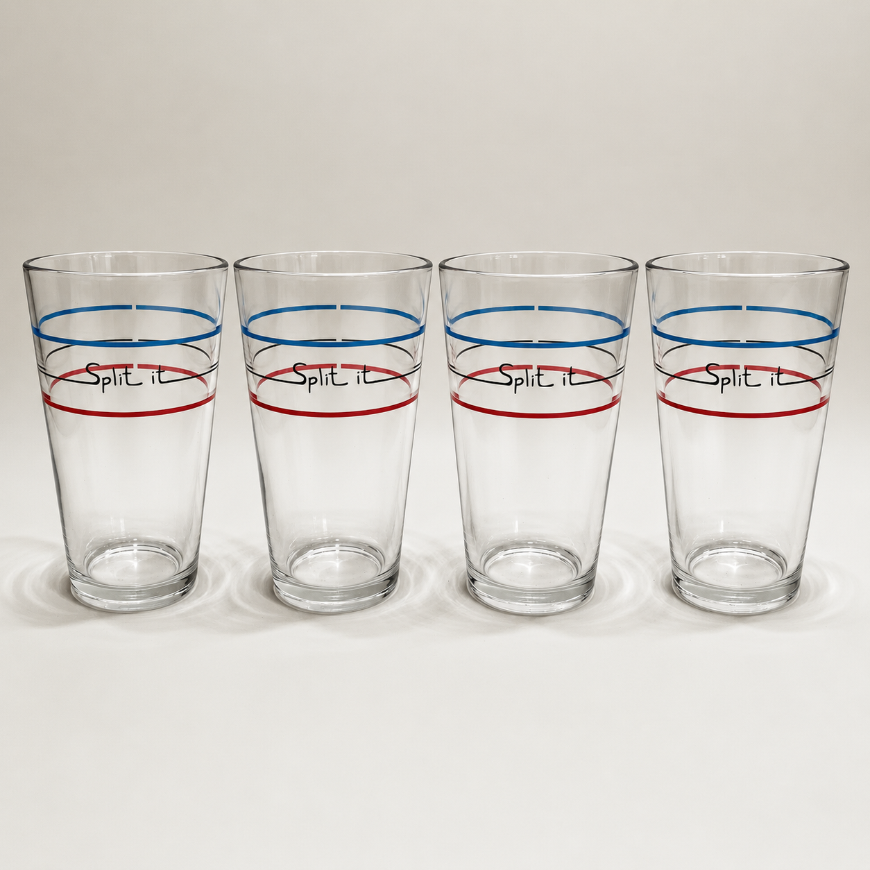 4-pack Split It Glasses